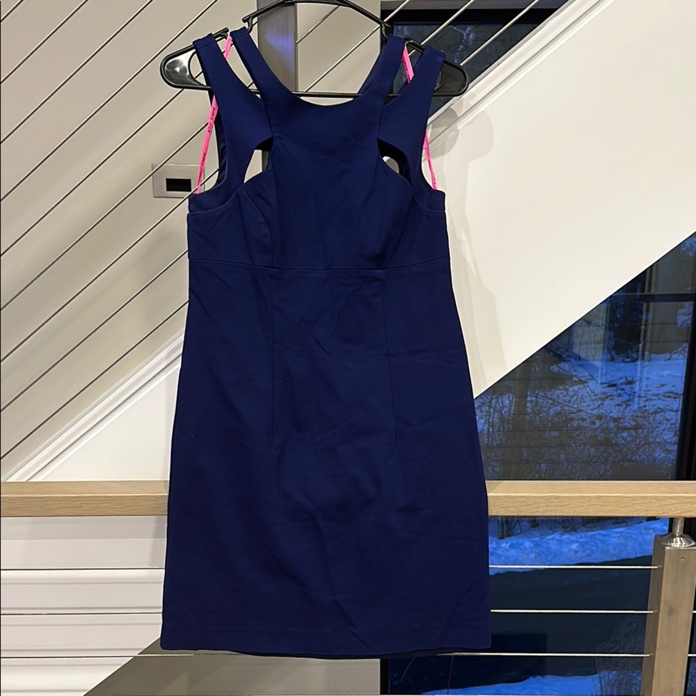 Betsy Johnson Elegant Navy Dress
